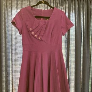 Purple 1950’s inspired dress large